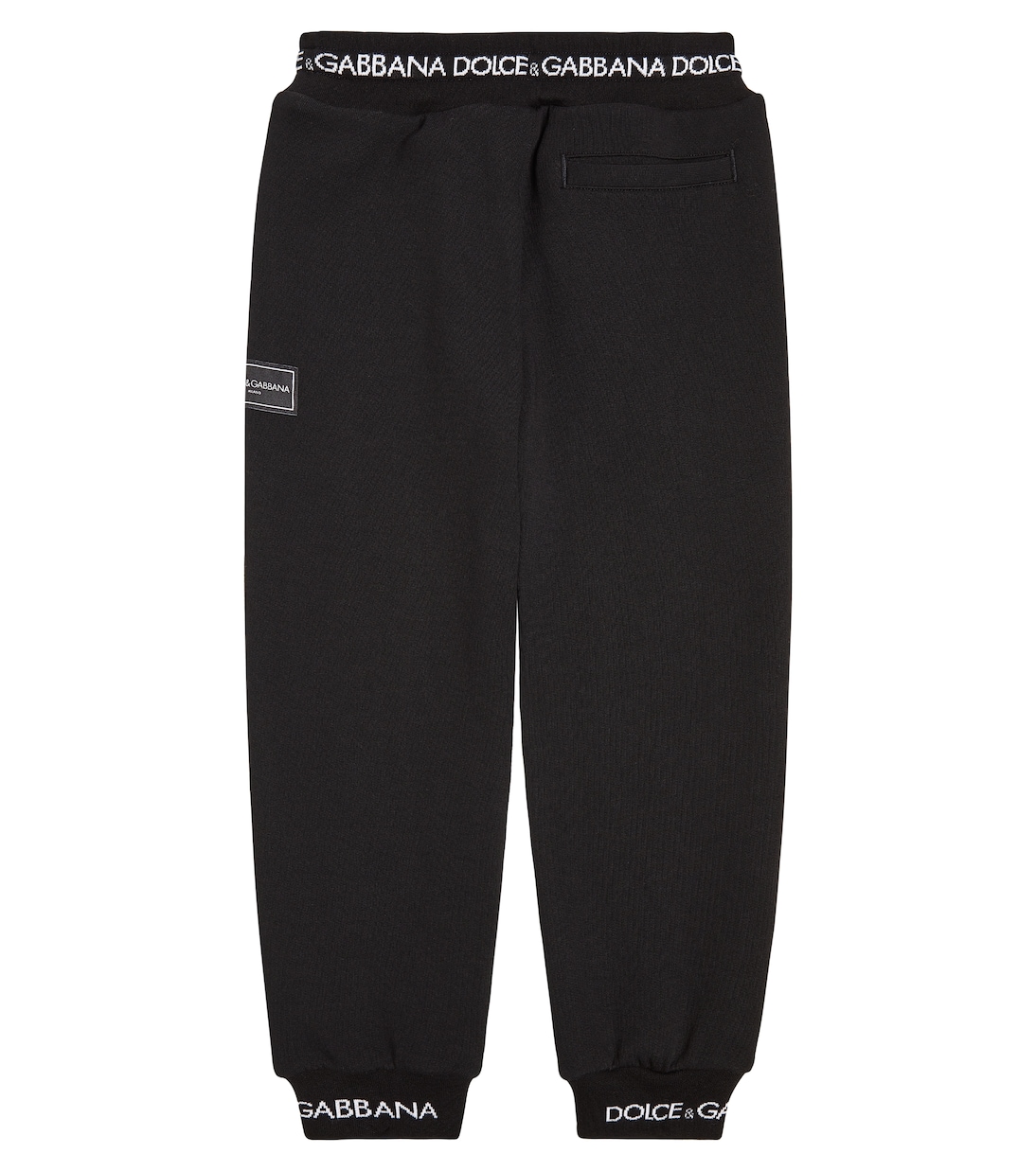 Pantalon de survêtement en coton à logo | Dolce&Gabbana Kids
