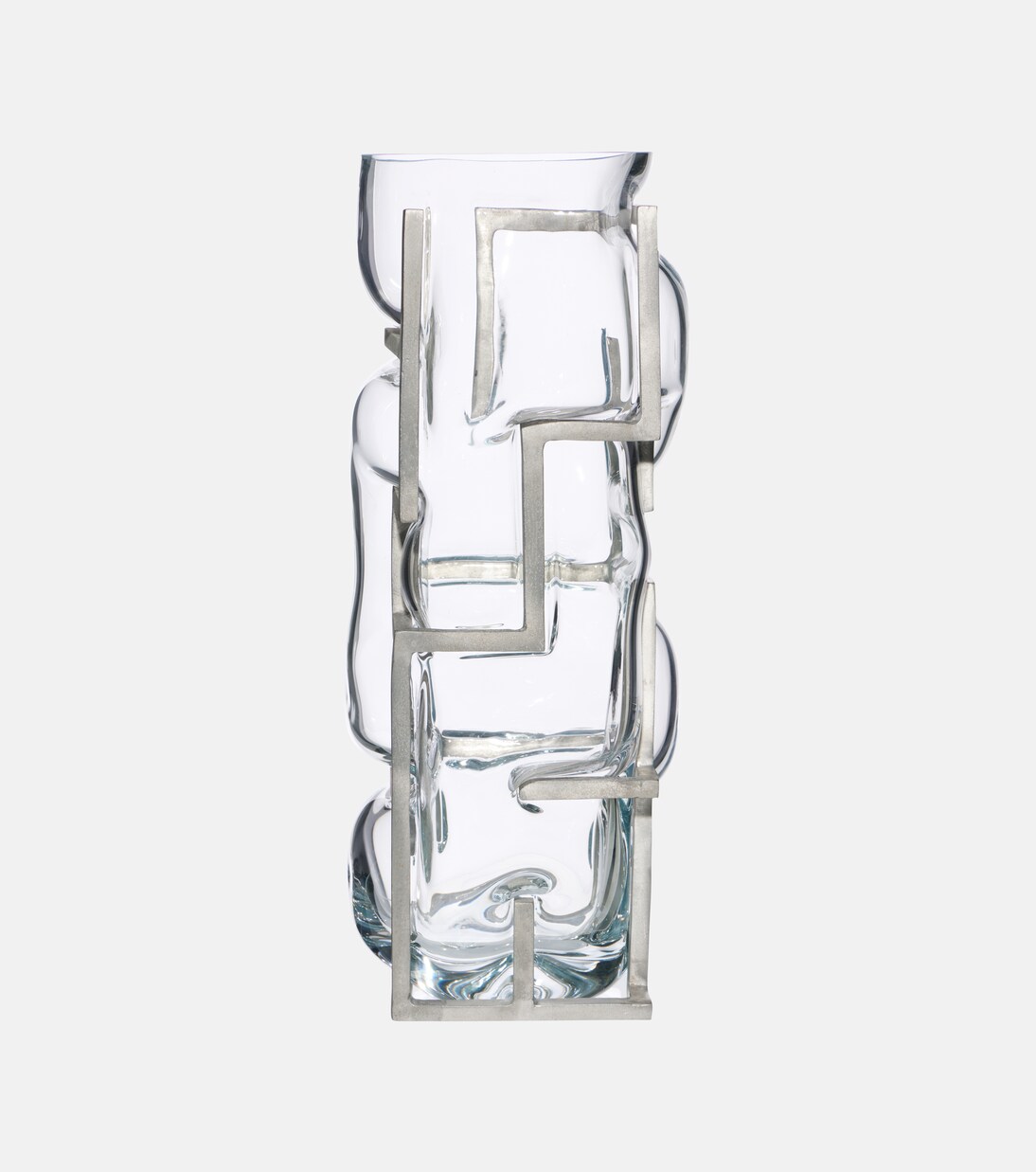 Brutalist glass vase | Vanessa Mitrani