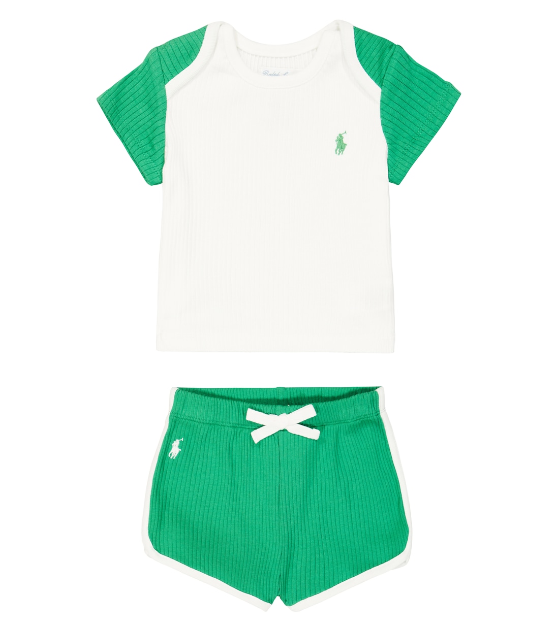 Bébé – Set t-shirt et short en coton | Polo Ralph Lauren Kids