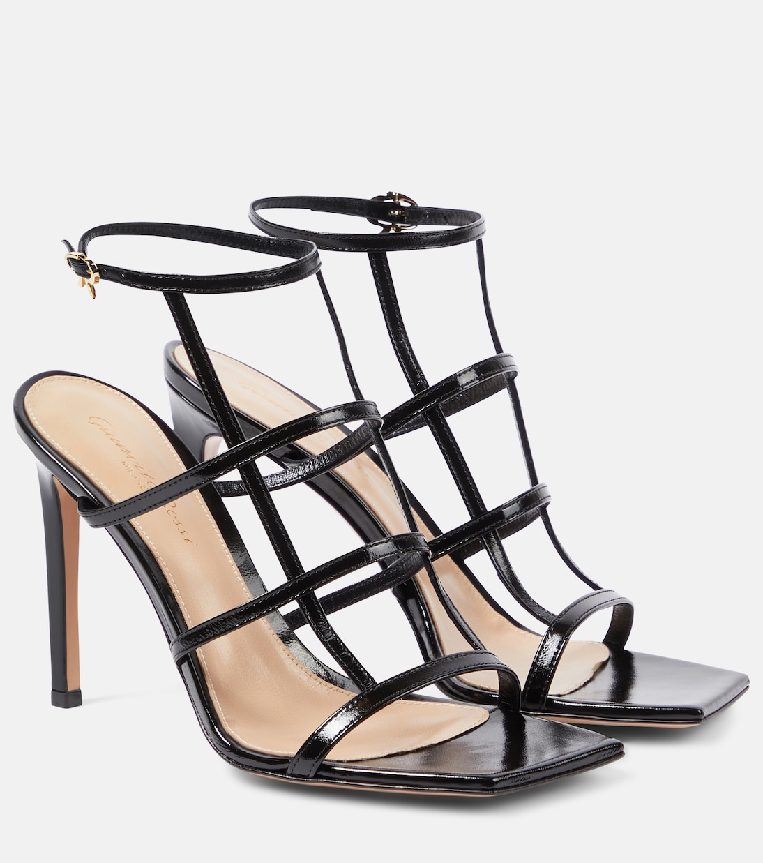 Mondry 95 leather sandals | Gianvito Rossi
