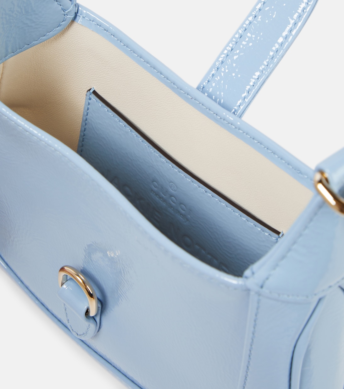 Sac Gucci Jackie Notte Mini en cuir verni | Gucci