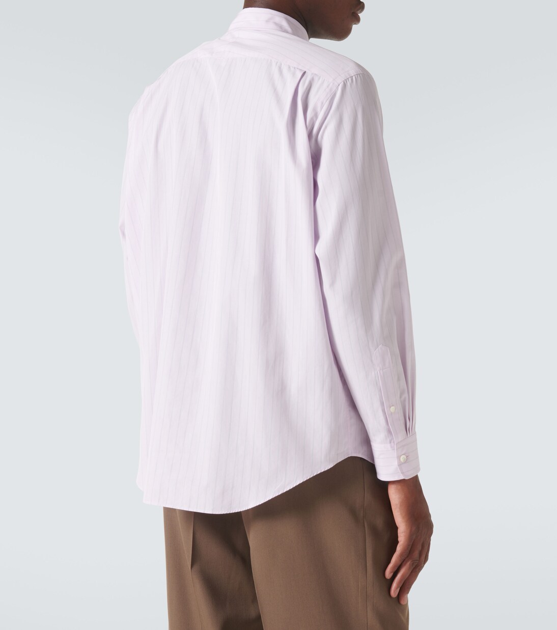 Camicia in cotone a righe | Auralee
