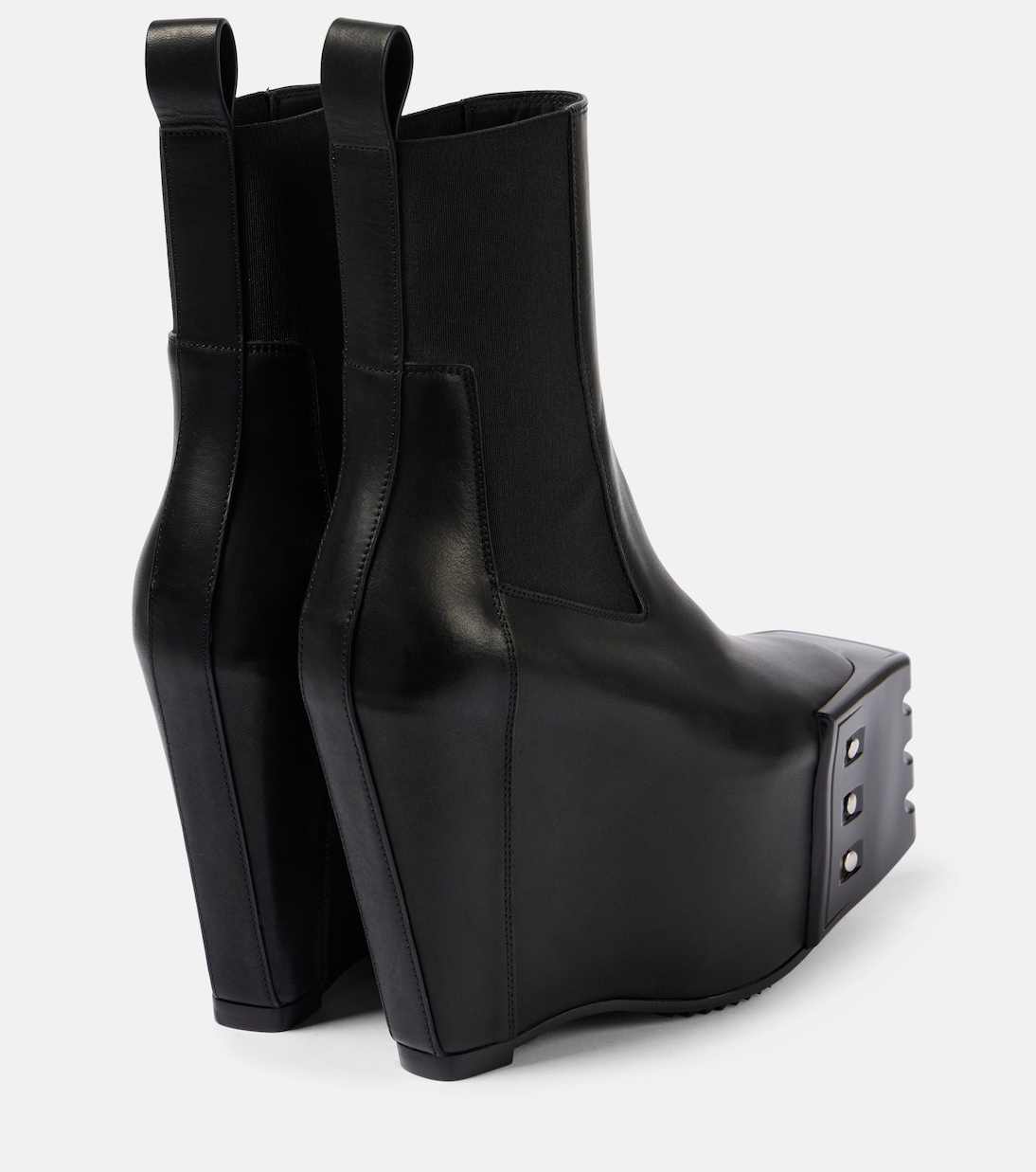 Botas chelsea con cuña Porterville de piel | Rick Owens