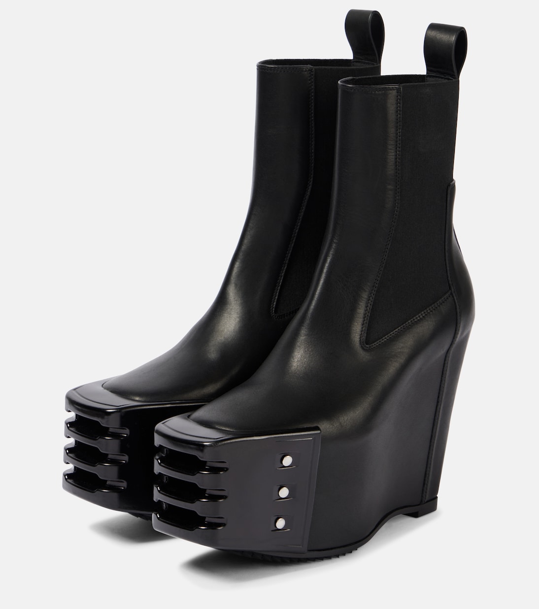 Botas chelsea con cuña Porterville de piel | Rick Owens
