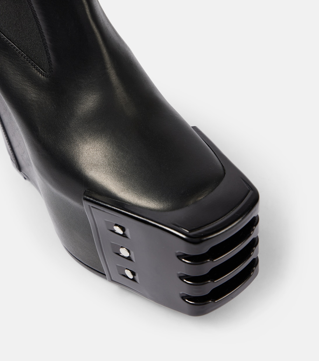 Botas chelsea con cuña Porterville de piel | Rick Owens