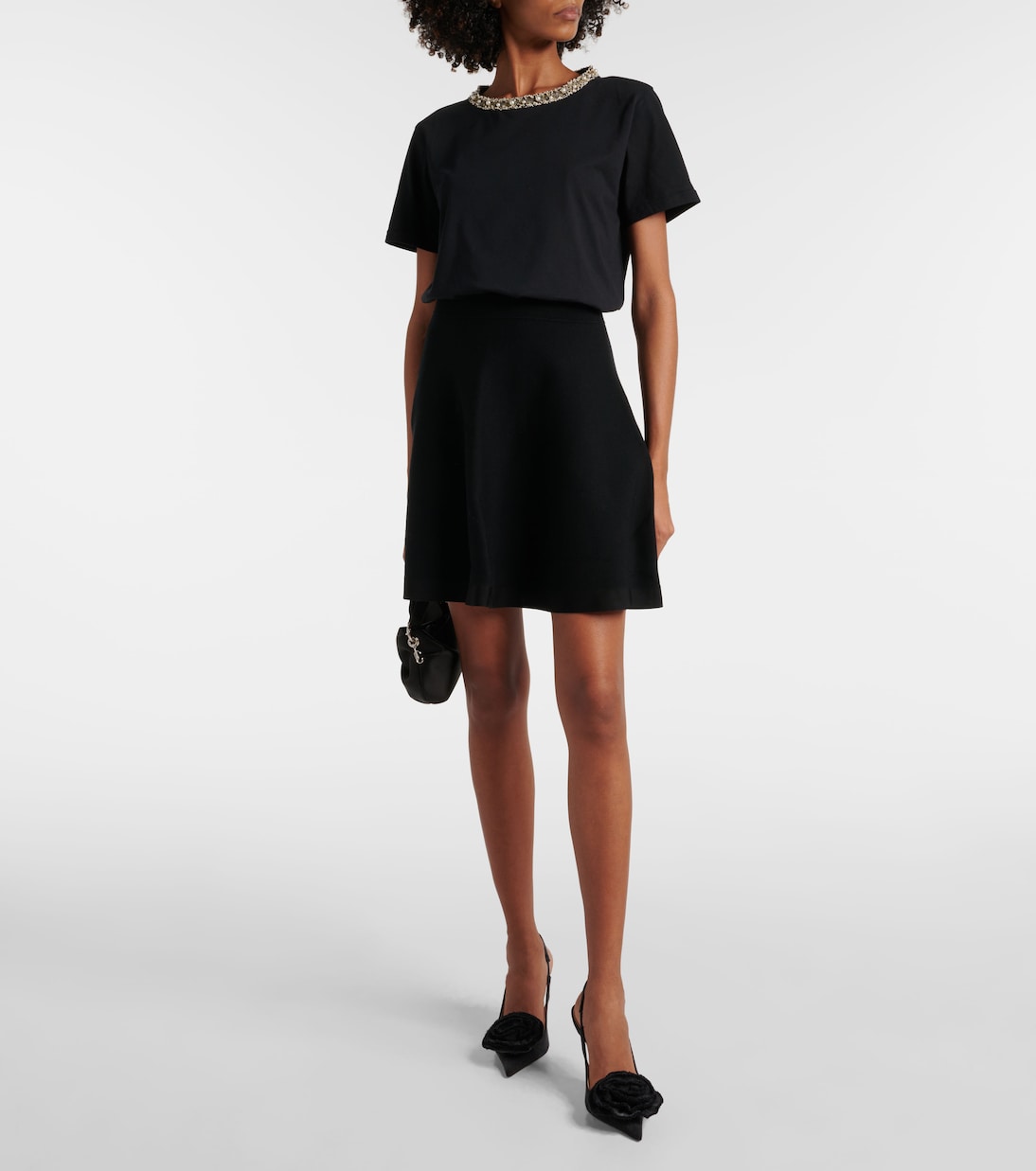 Verziertes T-Shirt aus Baumwolle | Nina Ricci
