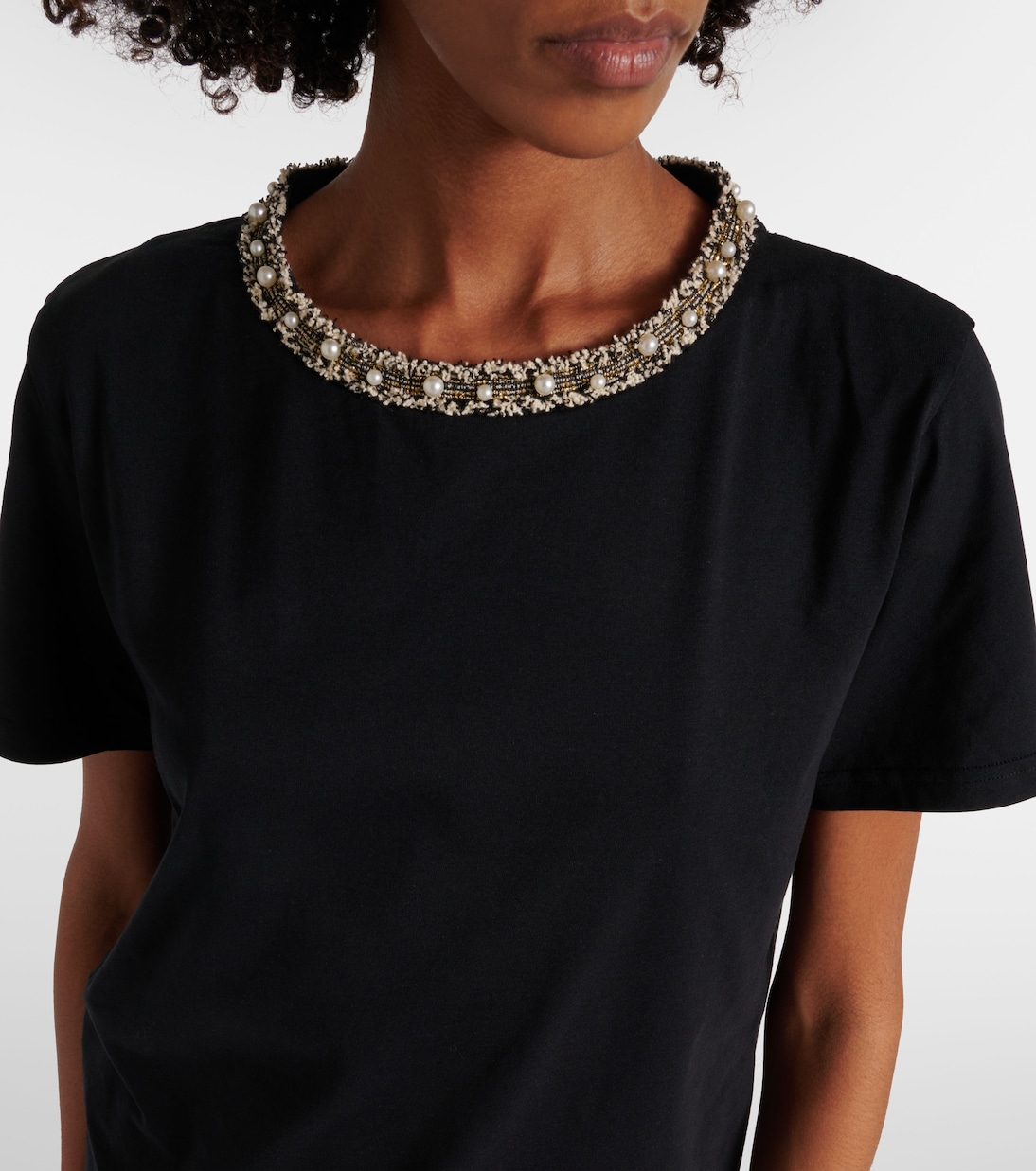 Verziertes T-Shirt aus Baumwolle | Nina Ricci