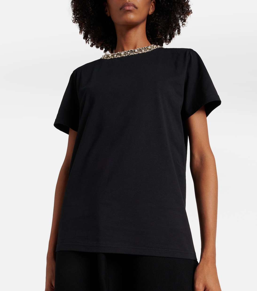 Verziertes T-Shirt aus Baumwolle | Nina Ricci