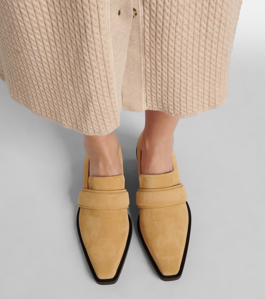 Mocassins Bronco en daim | Proenza Schouler