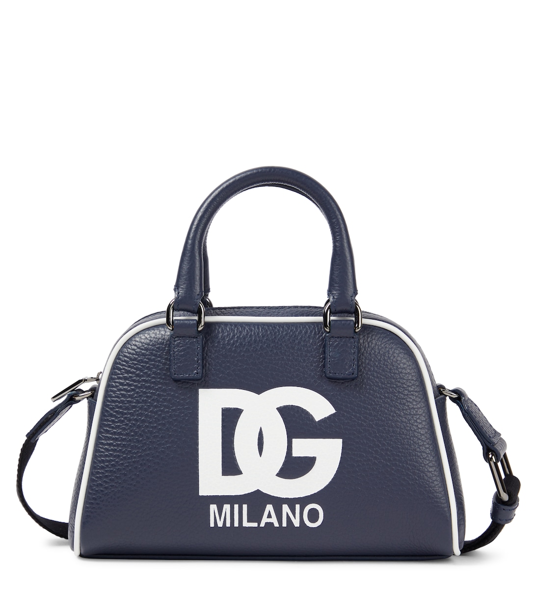 Borsa in pelle con logo | Dolce&Gabbana Kids