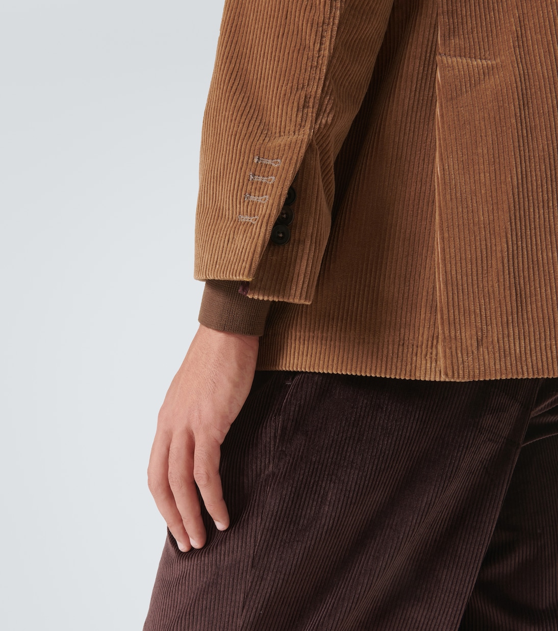 Blazer aus Baumwoll-Cord | Rubinacci