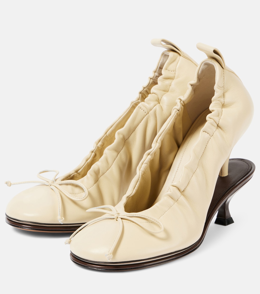 Escarpins Double en cuir | Jacquemus