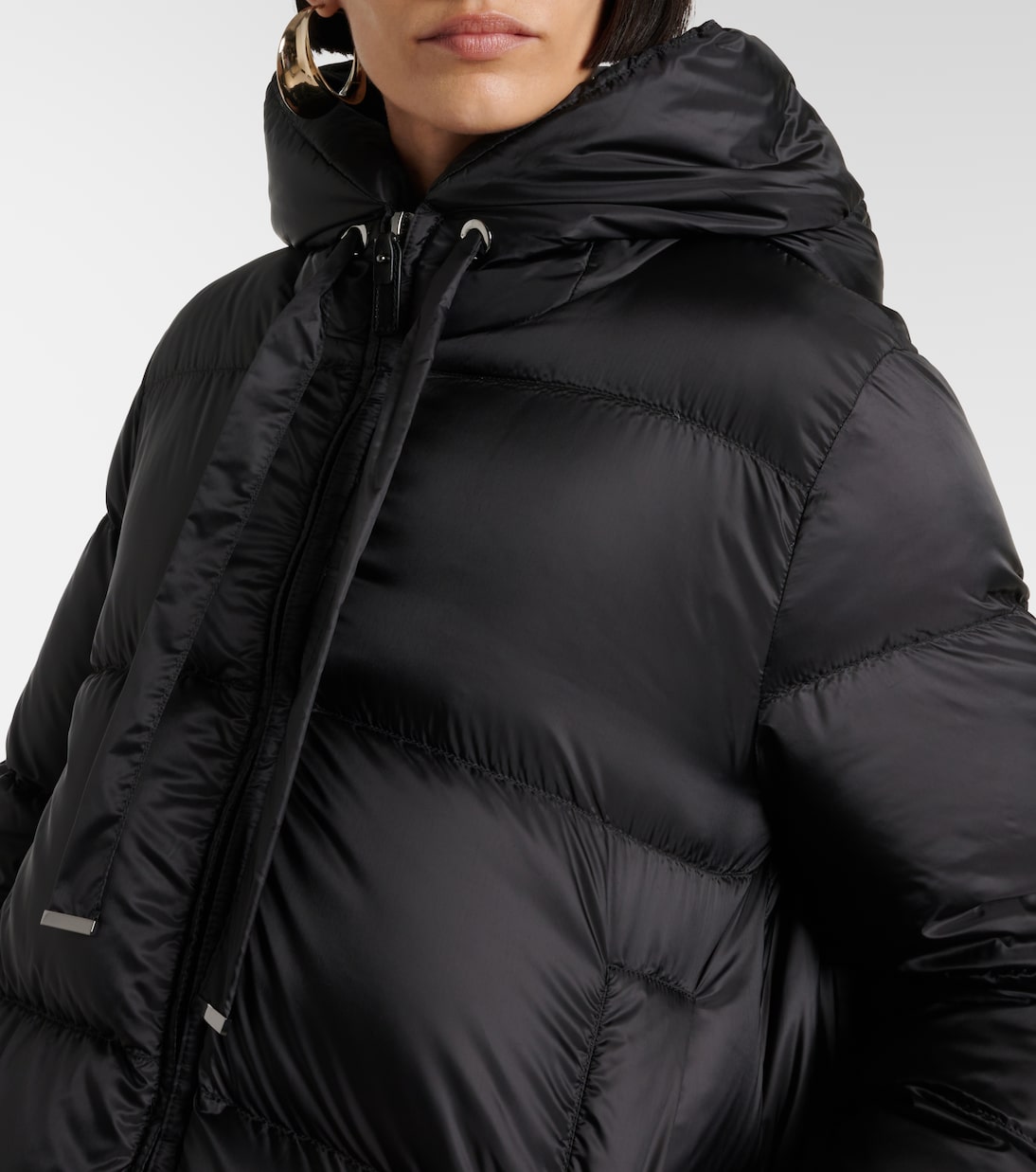 The Cube Seia puffer jacket in black - Max Mara | Mytheresa
