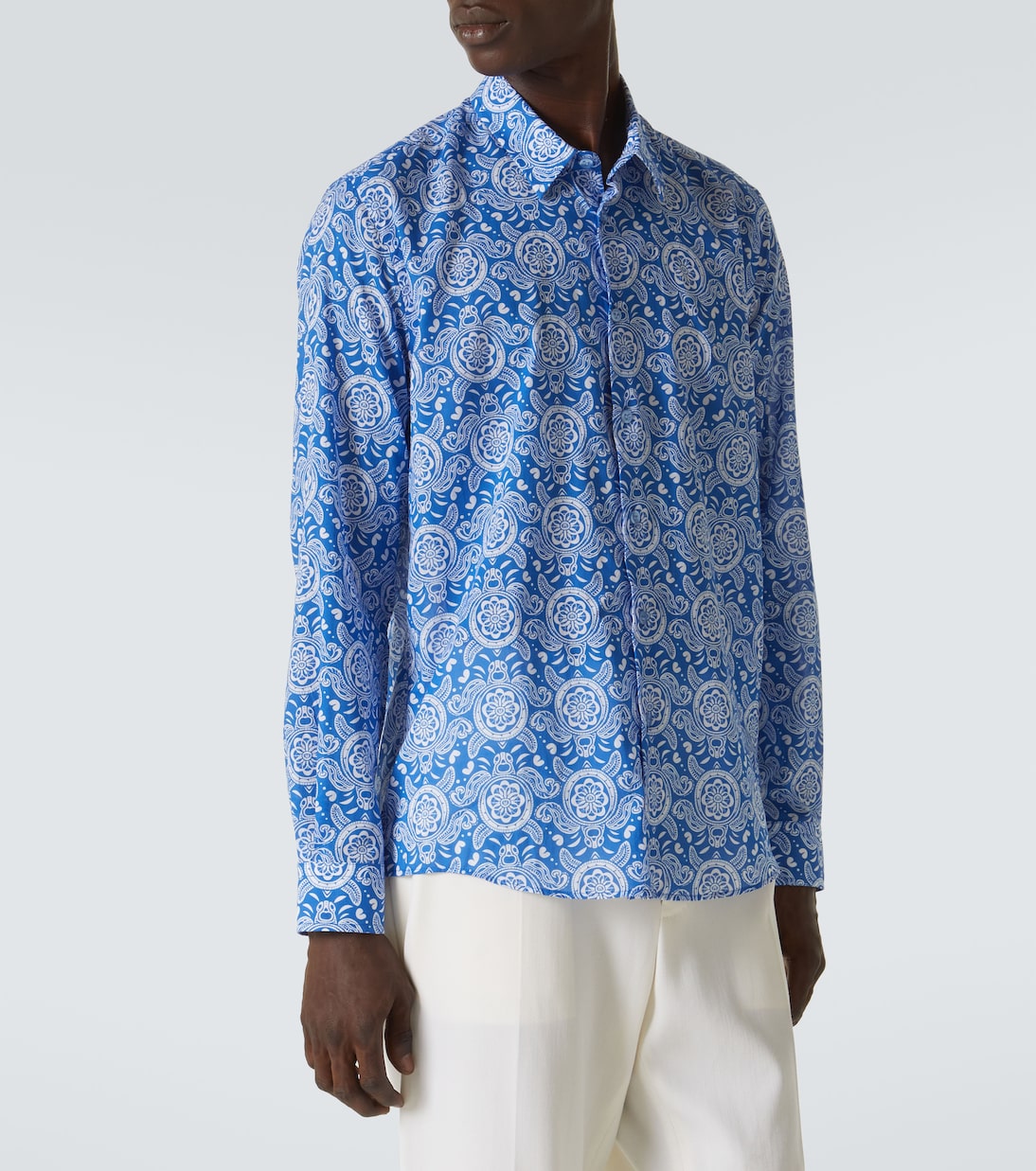 Camicia in voile di cotone con stampa | Vilebrequin