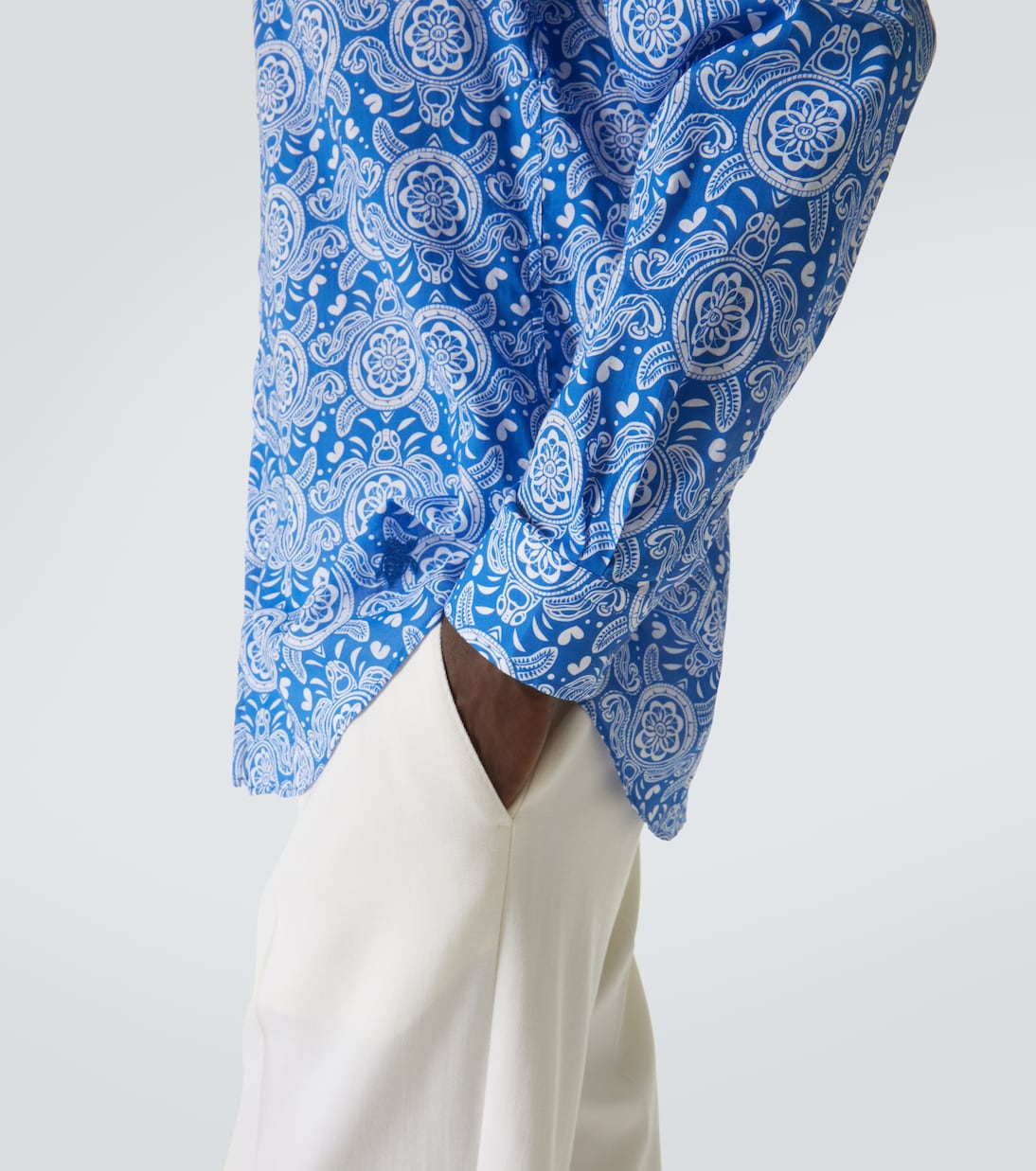Camicia in voile di cotone con stampa | Vilebrequin