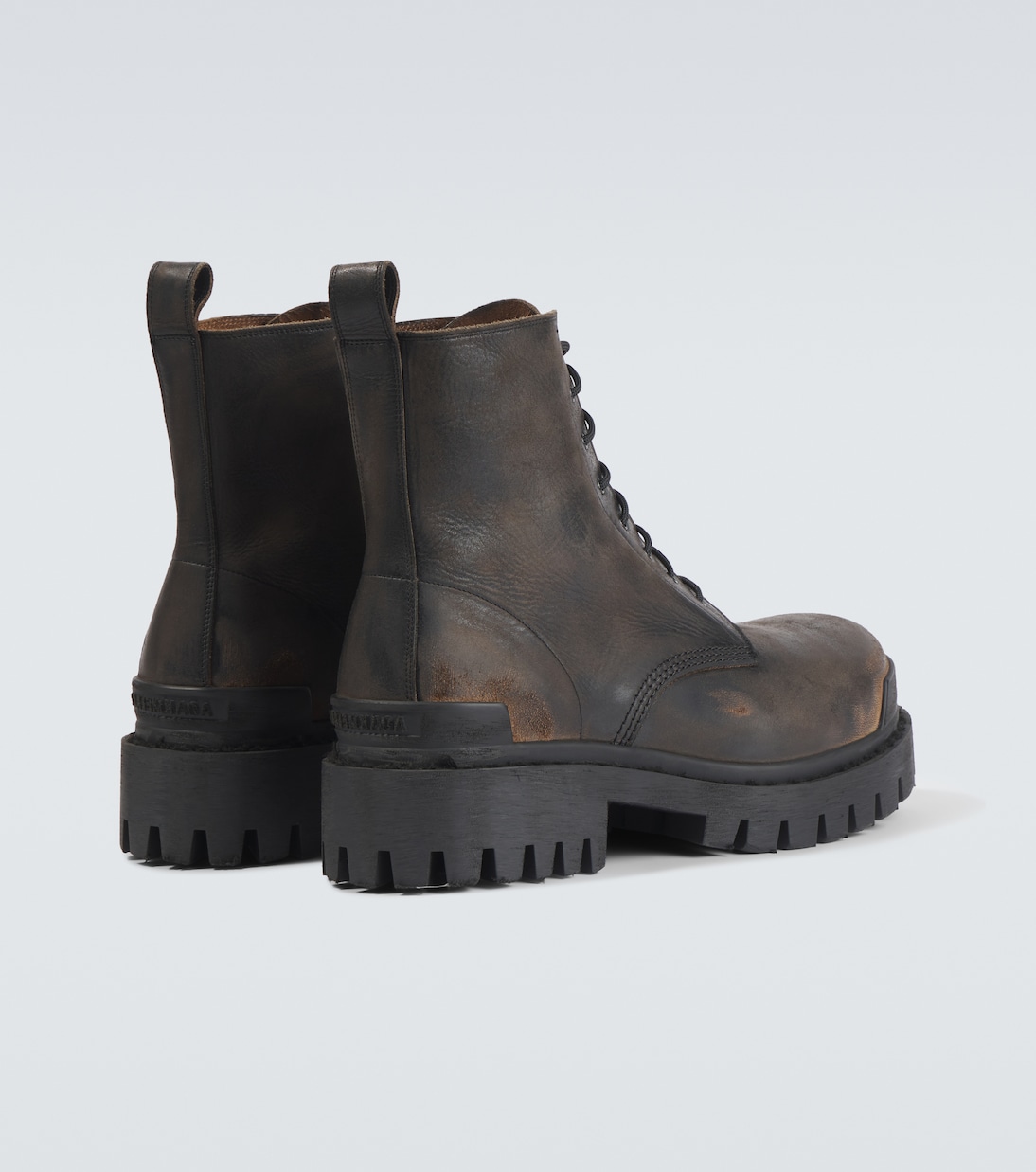Schnürstiefel Strike aus Leder | Balenciaga