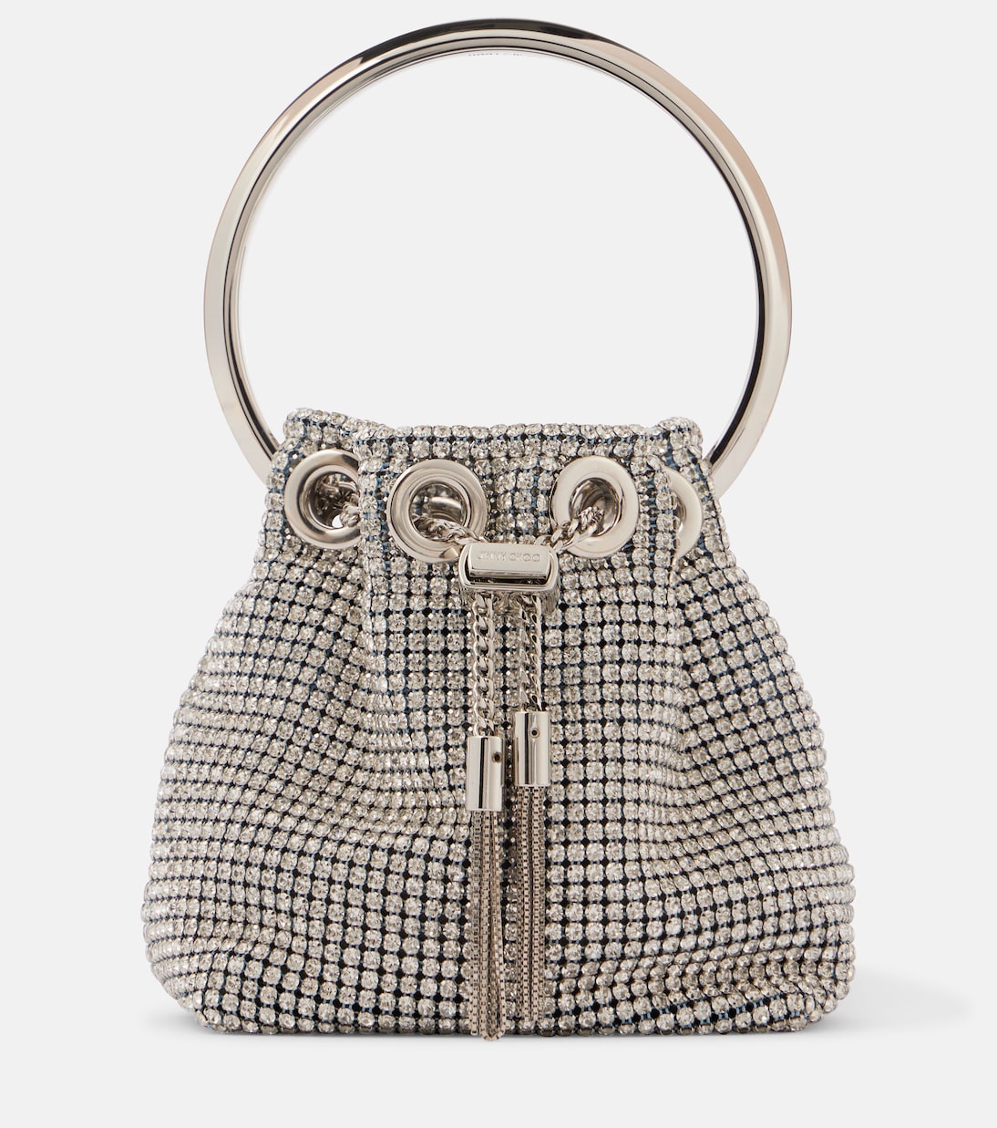 Sac seau Bon Bon Micro à ornements | Jimmy Choo