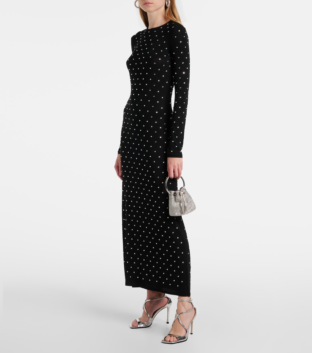 Sac seau Bon Bon Micro à ornements | Jimmy Choo