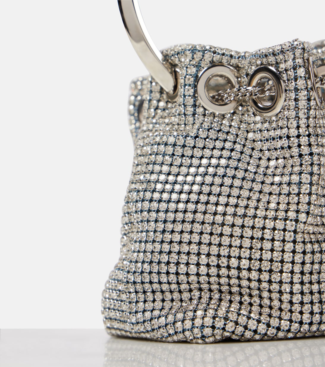 Sac seau Bon Bon Micro à ornements | Jimmy Choo
