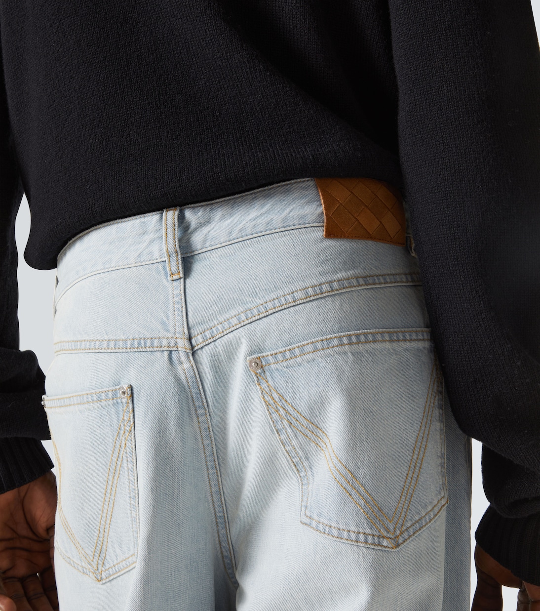 Jean ample à taille mi-haute | Bottega Veneta