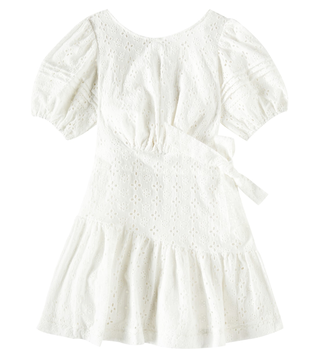 Abito Chantal in cotone sangallo | Poupette St Barth Kids