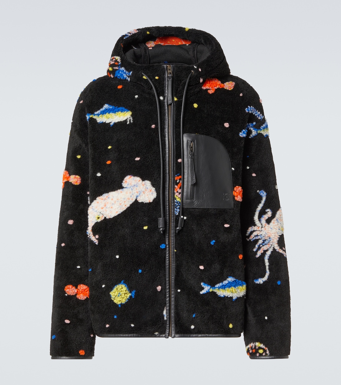 x Suna Fujita Deep Sea fleece jacket | Loewe