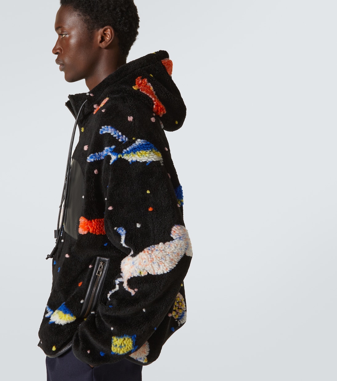 x Suna Fujita Deep Sea fleece jacket | Loewe