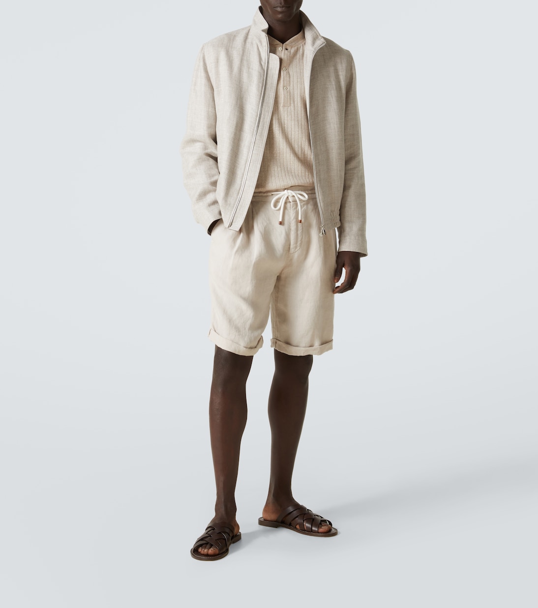 Shorts aus Leinen | Brunello Cucinelli