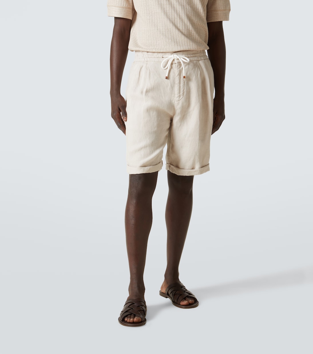 Shorts aus Leinen | Brunello Cucinelli