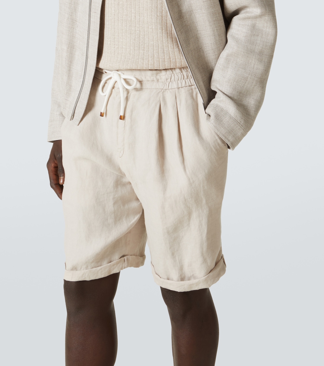 Shorts aus Leinen | Brunello Cucinelli