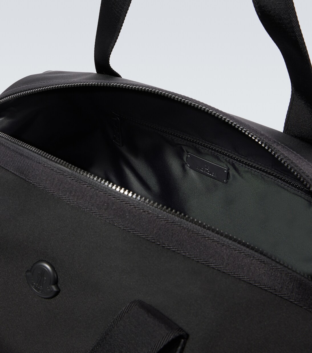 Weekender aus Canvas mit Leder | Moncler