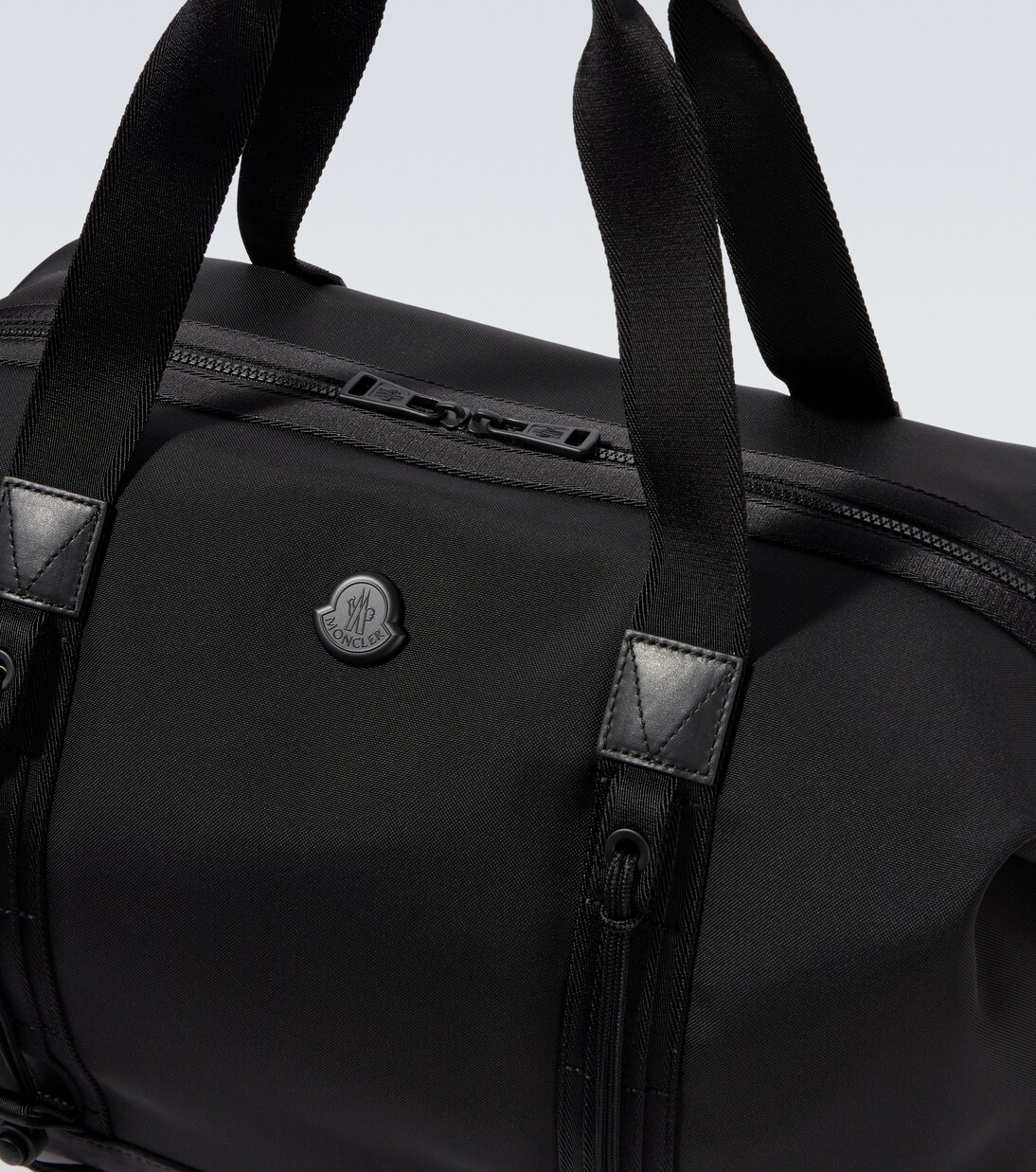 Weekender aus Canvas mit Leder | Moncler