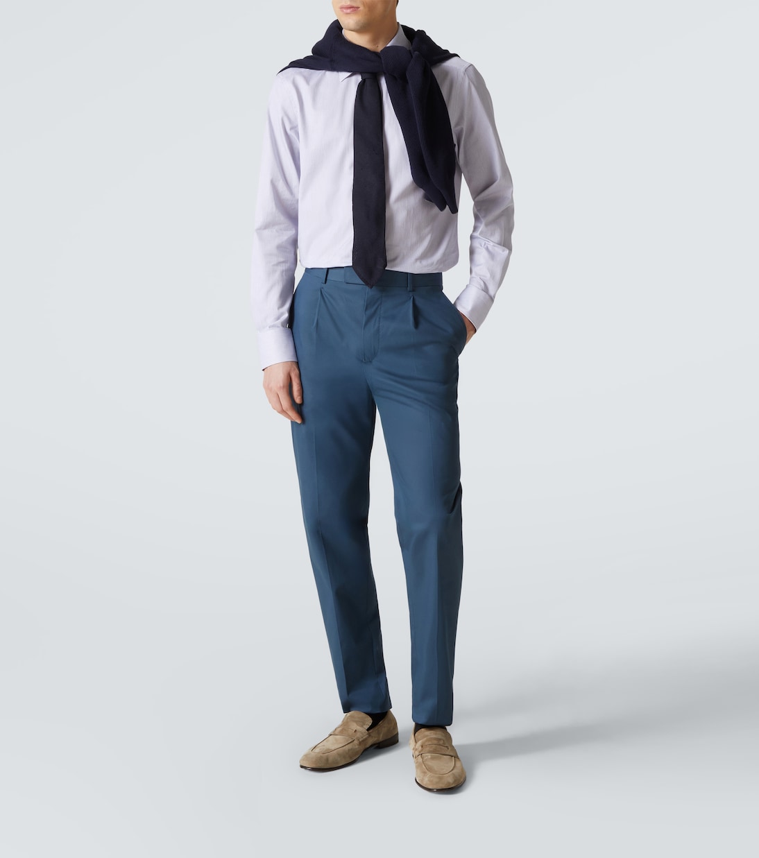 Camicia in cotone a righe | Zegna