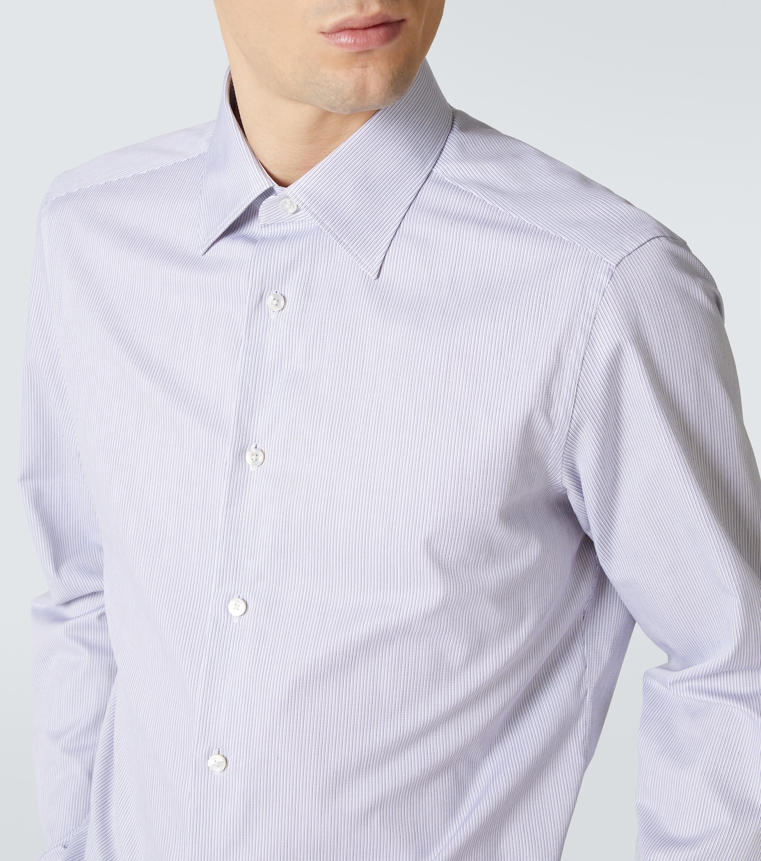 Camicia in cotone a righe | Zegna