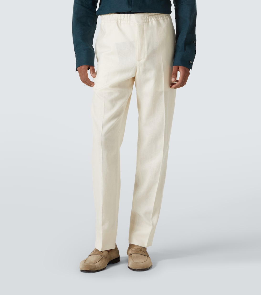 Pantaloni regular in lino | Zegna
