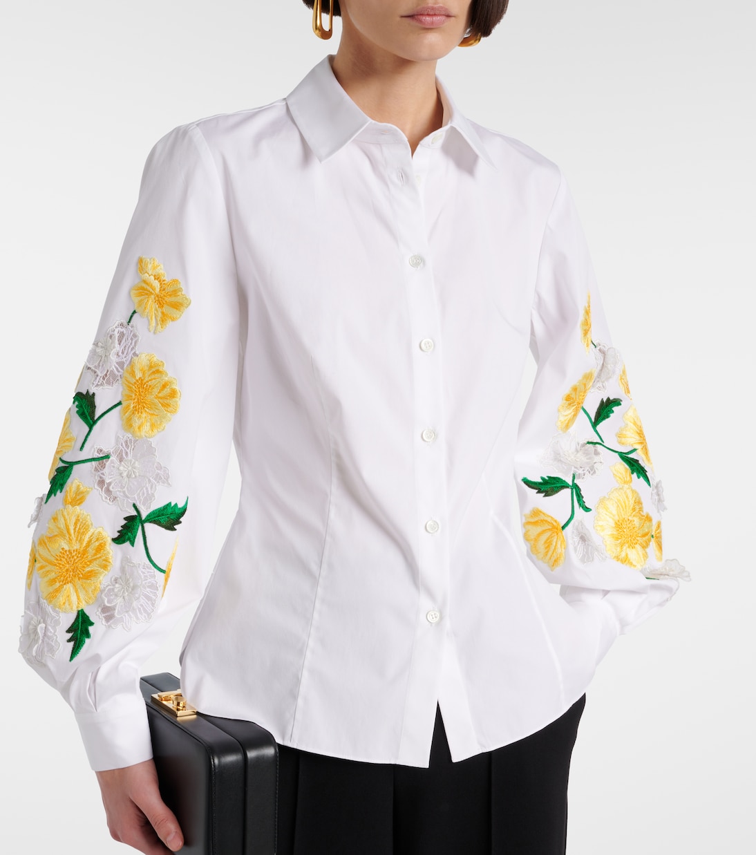 Camicia in popeline di misto cotone | Carolina Herrera