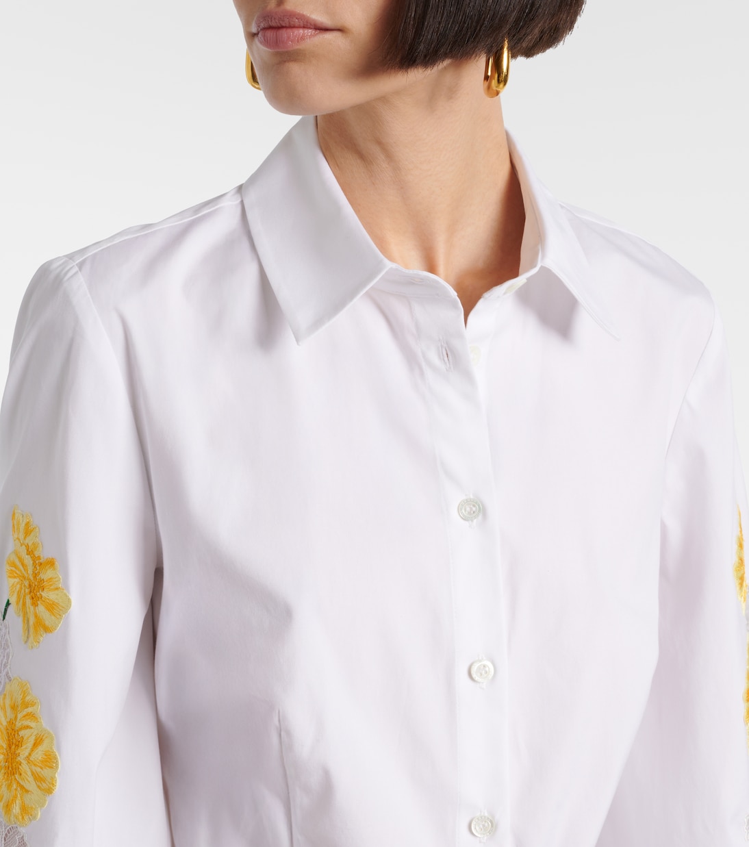 Camicia in popeline di misto cotone | Carolina Herrera