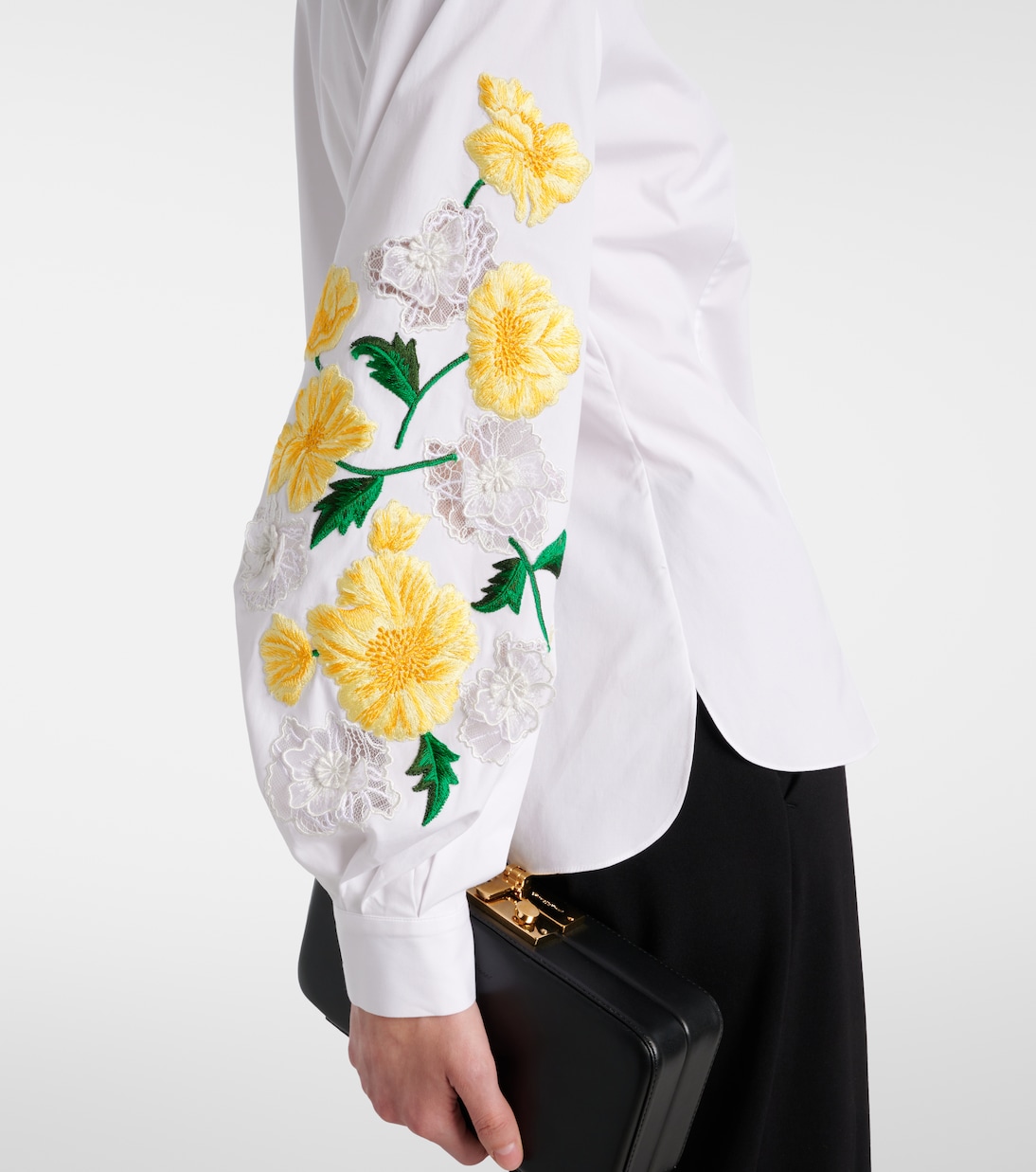 Camicia in popeline di misto cotone | Carolina Herrera