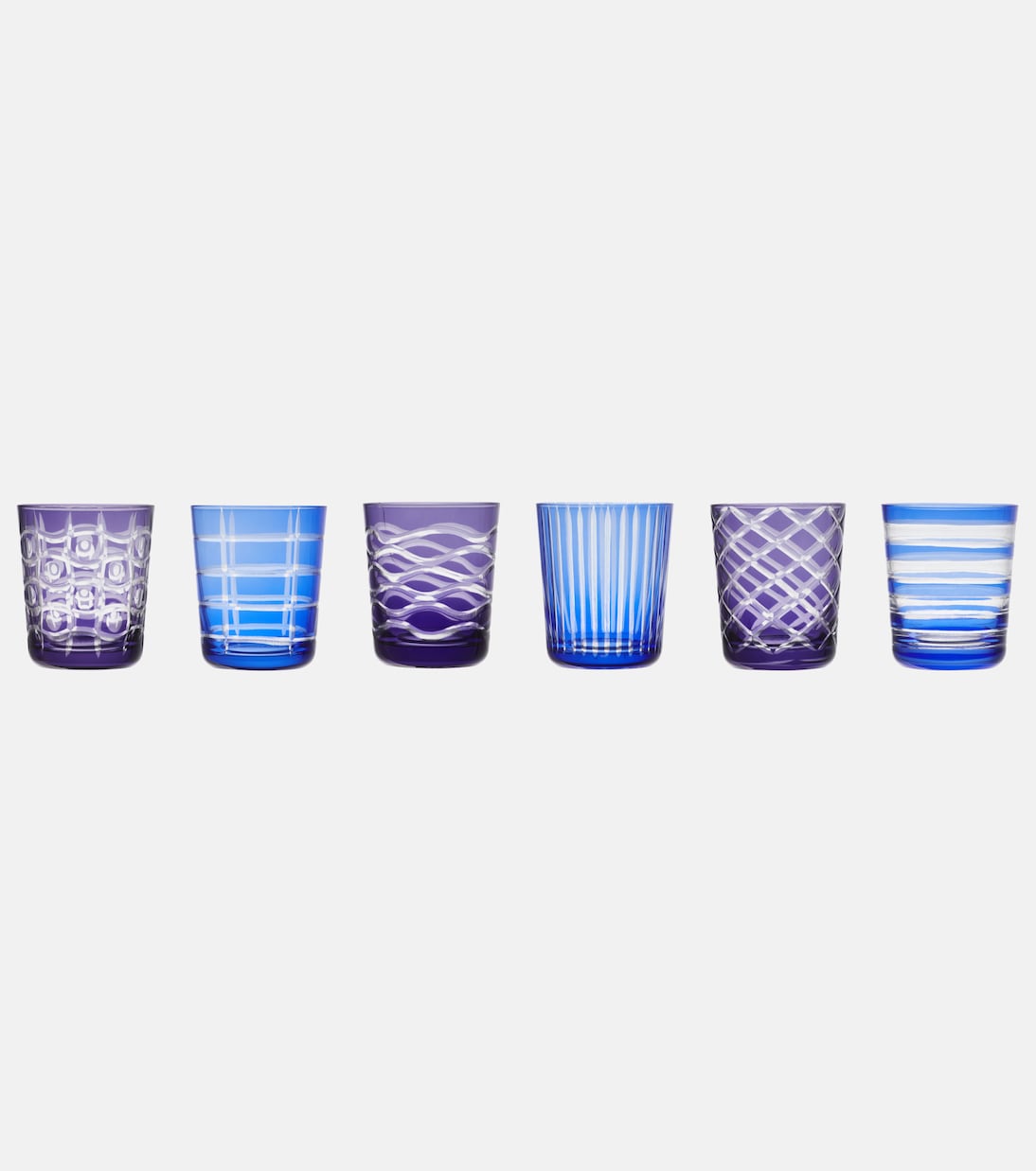 Cobalt set of 6 Tumblers | Polspotten