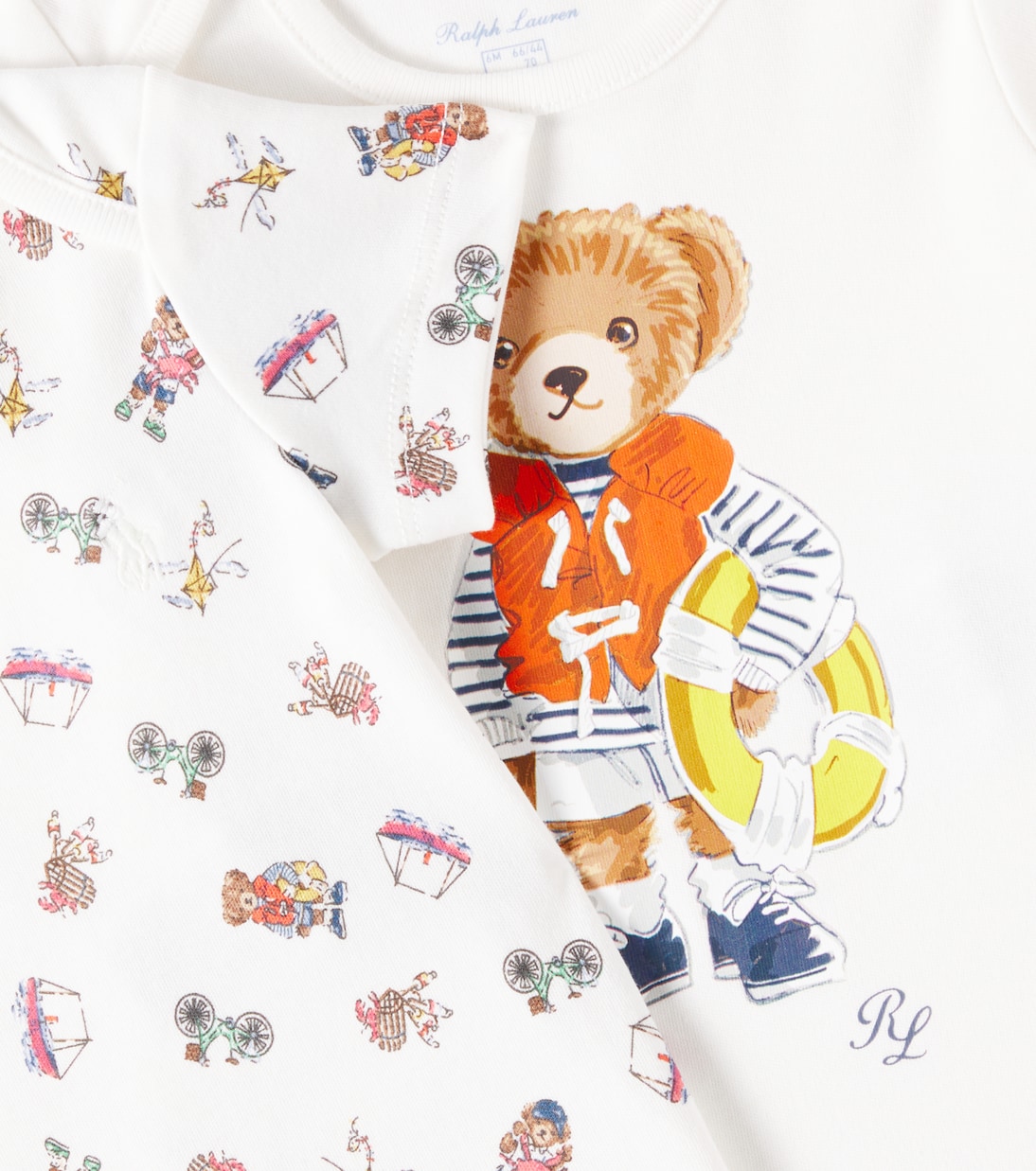 Bebé - set de 2 bodies de algodón estampados | Polo Ralph Lauren Kids