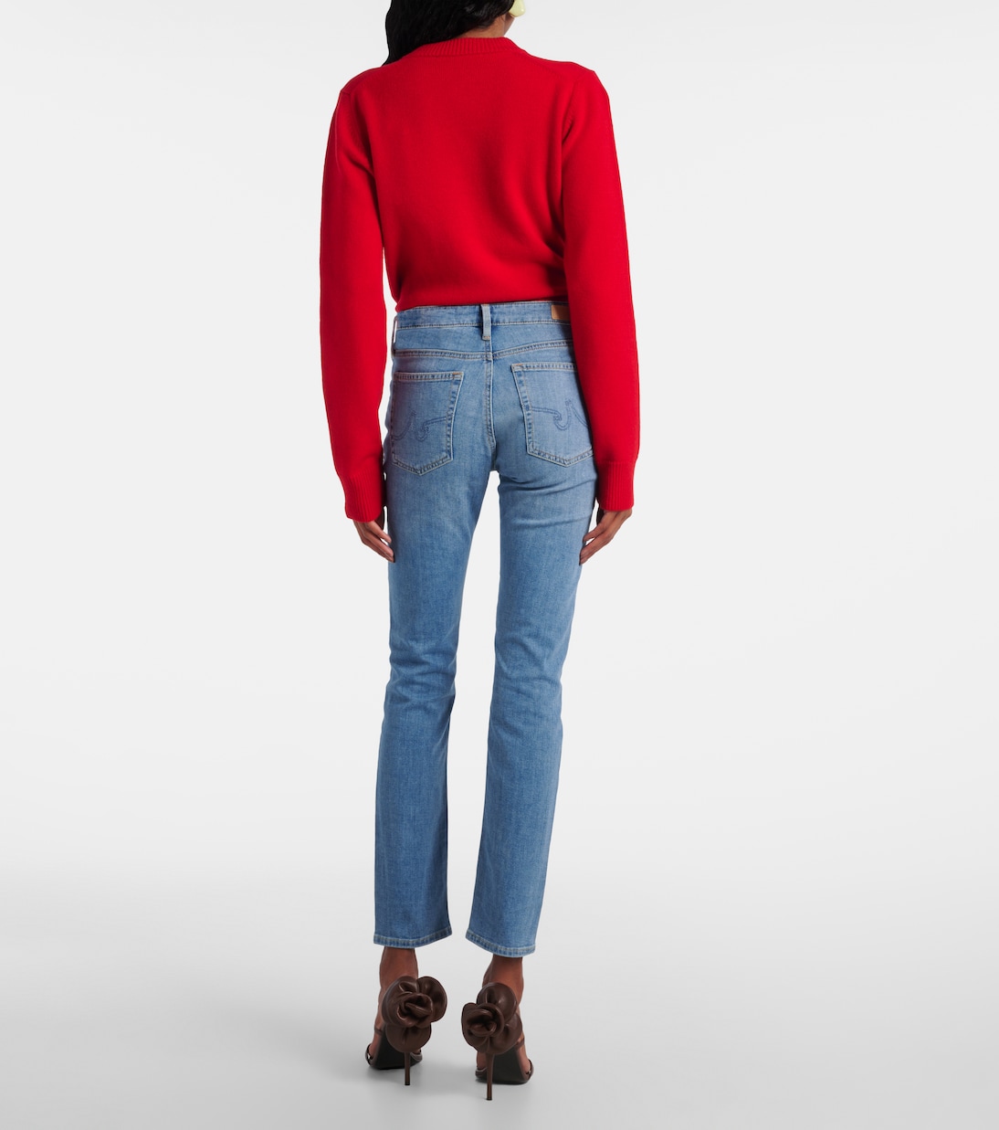 Jeans skinny Prima Ankle a vita media | AG Jeans