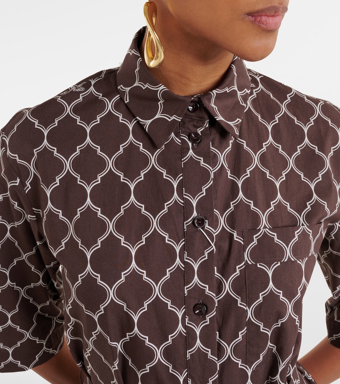 Hemdblusenkleid Daniel aus Baumwolle | Max Mara