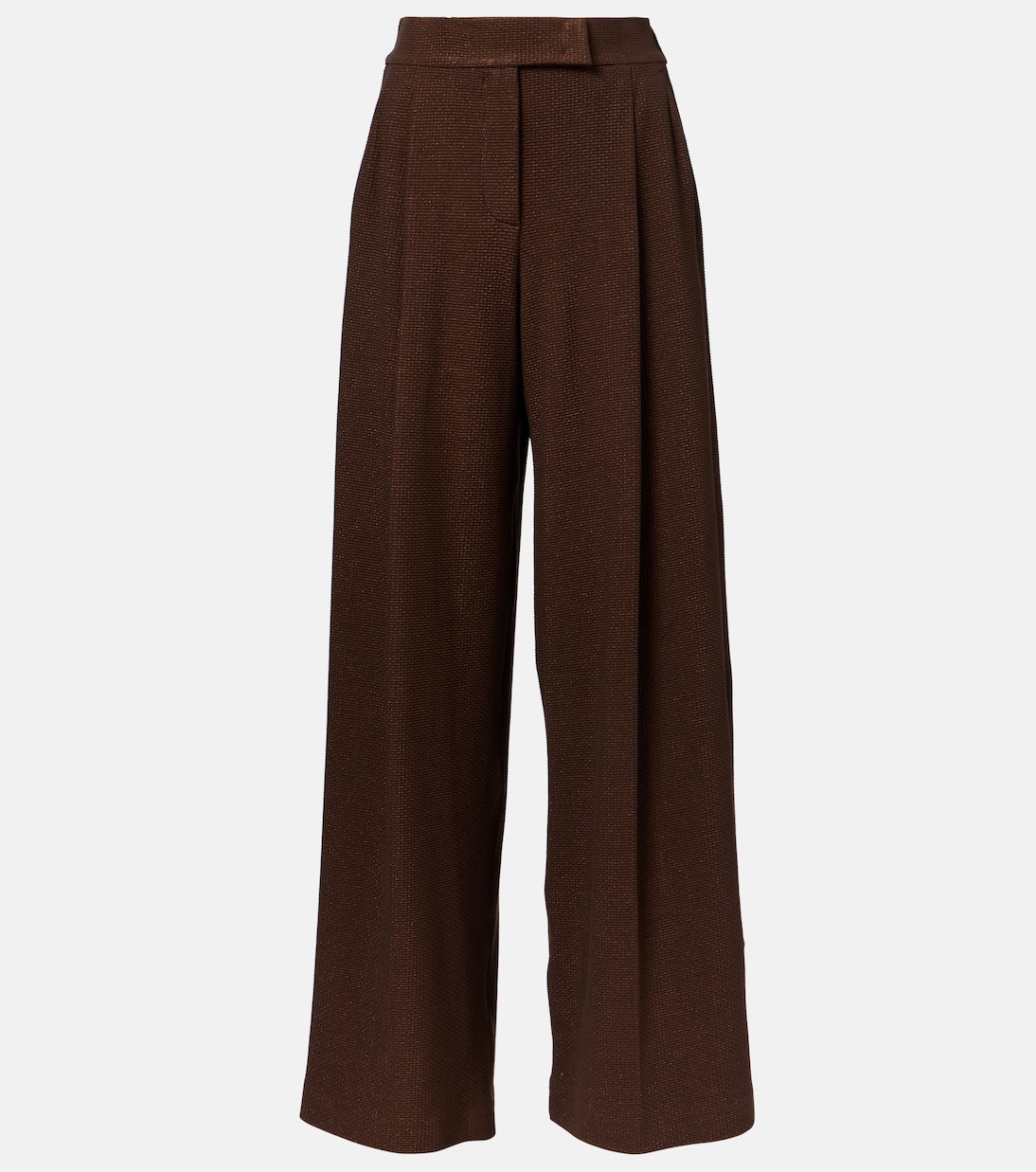 Pantaloni a gamba larga Aereo in misto cotone | Max Mara