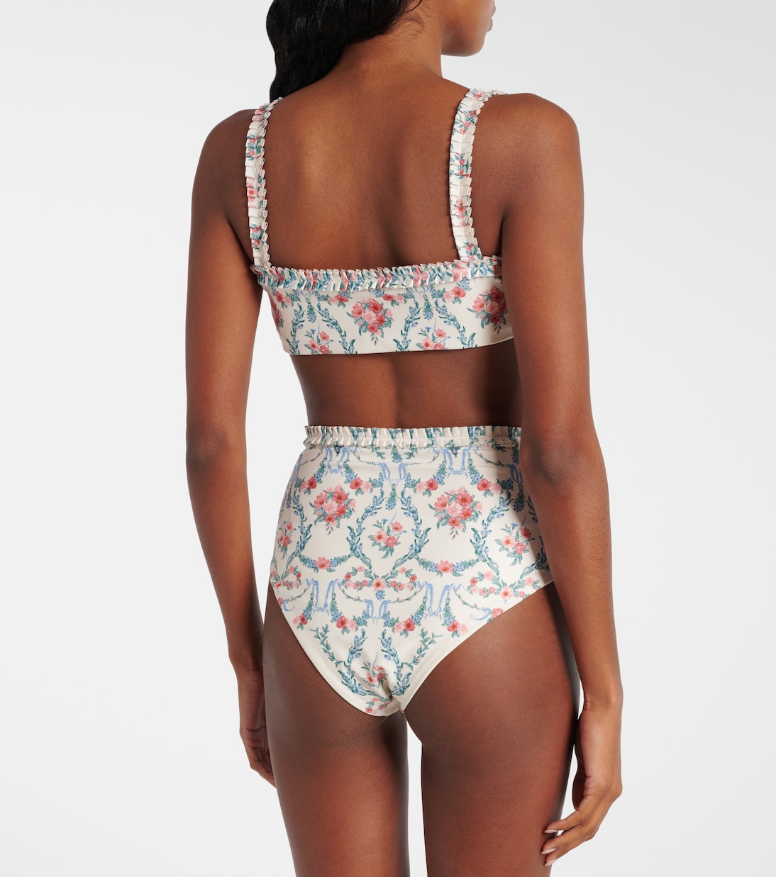 Bedrucktes Bikini-Höschen Nopal Mosqueta | Agua by Agua Bendita