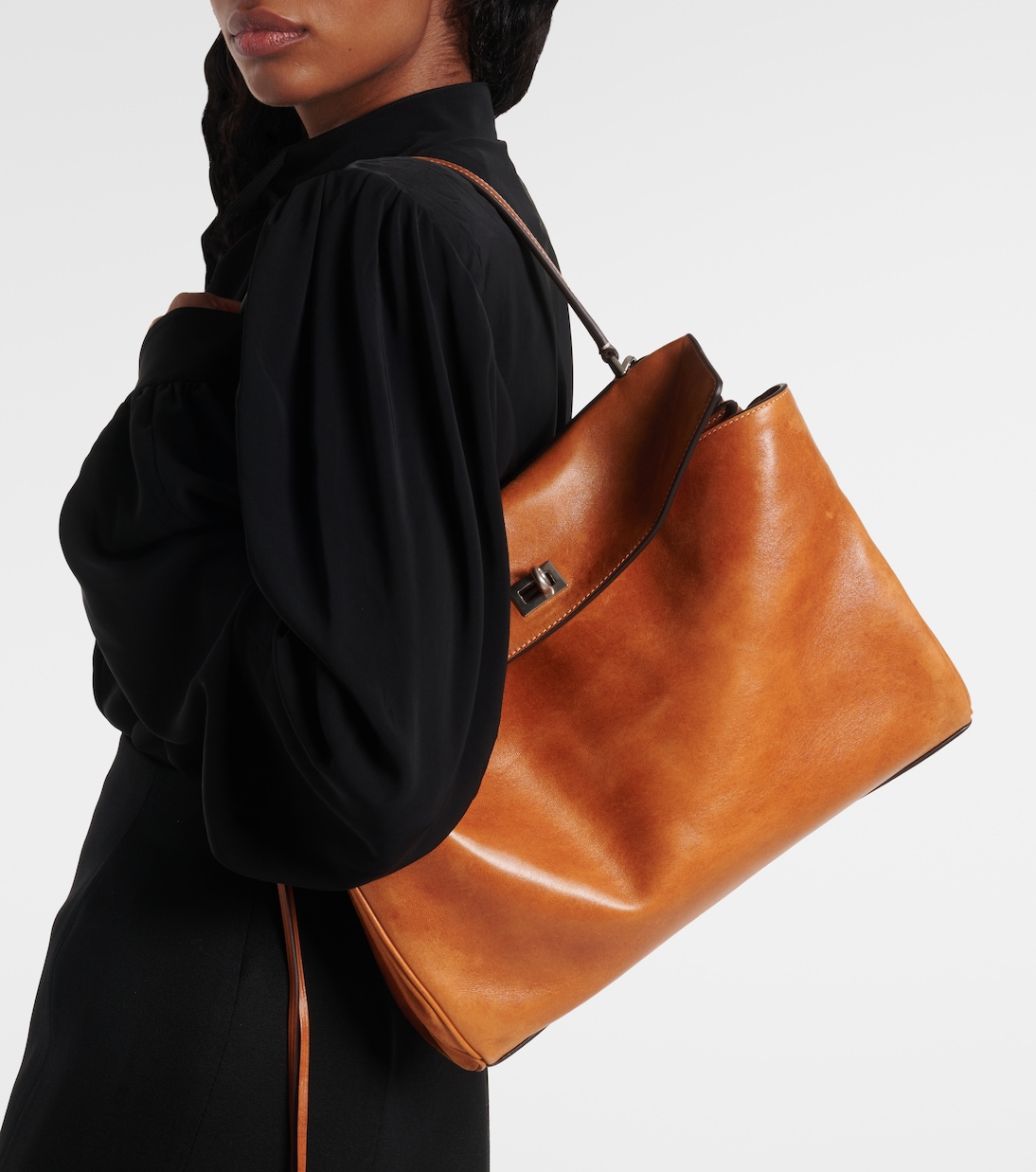 Borsa a spalla Rodeo Medium in pelle | Balenciaga