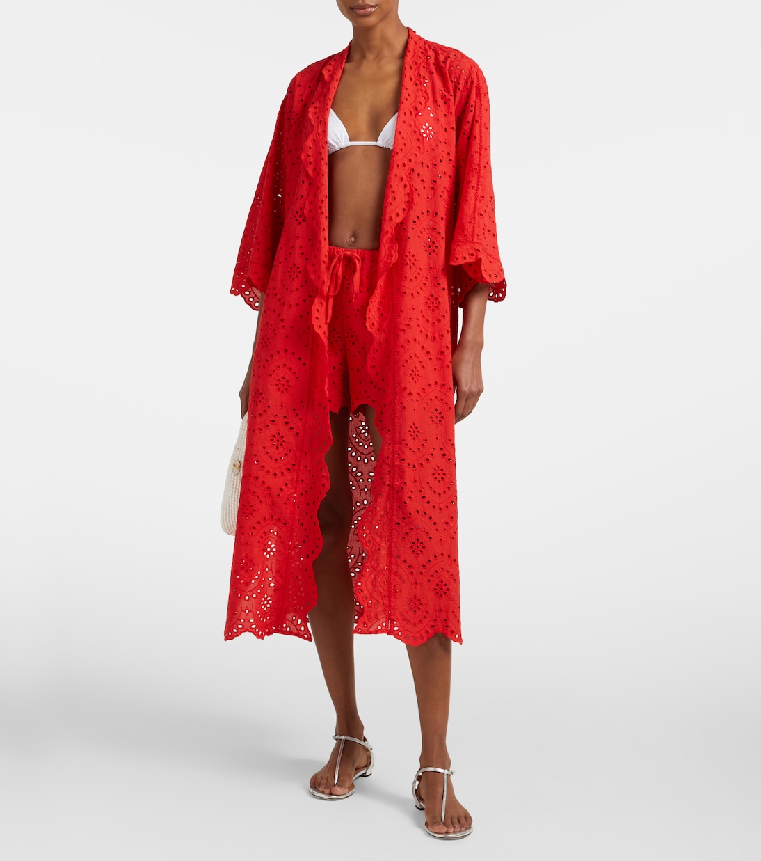 Aya cotton kaftan | Poupette St Barth