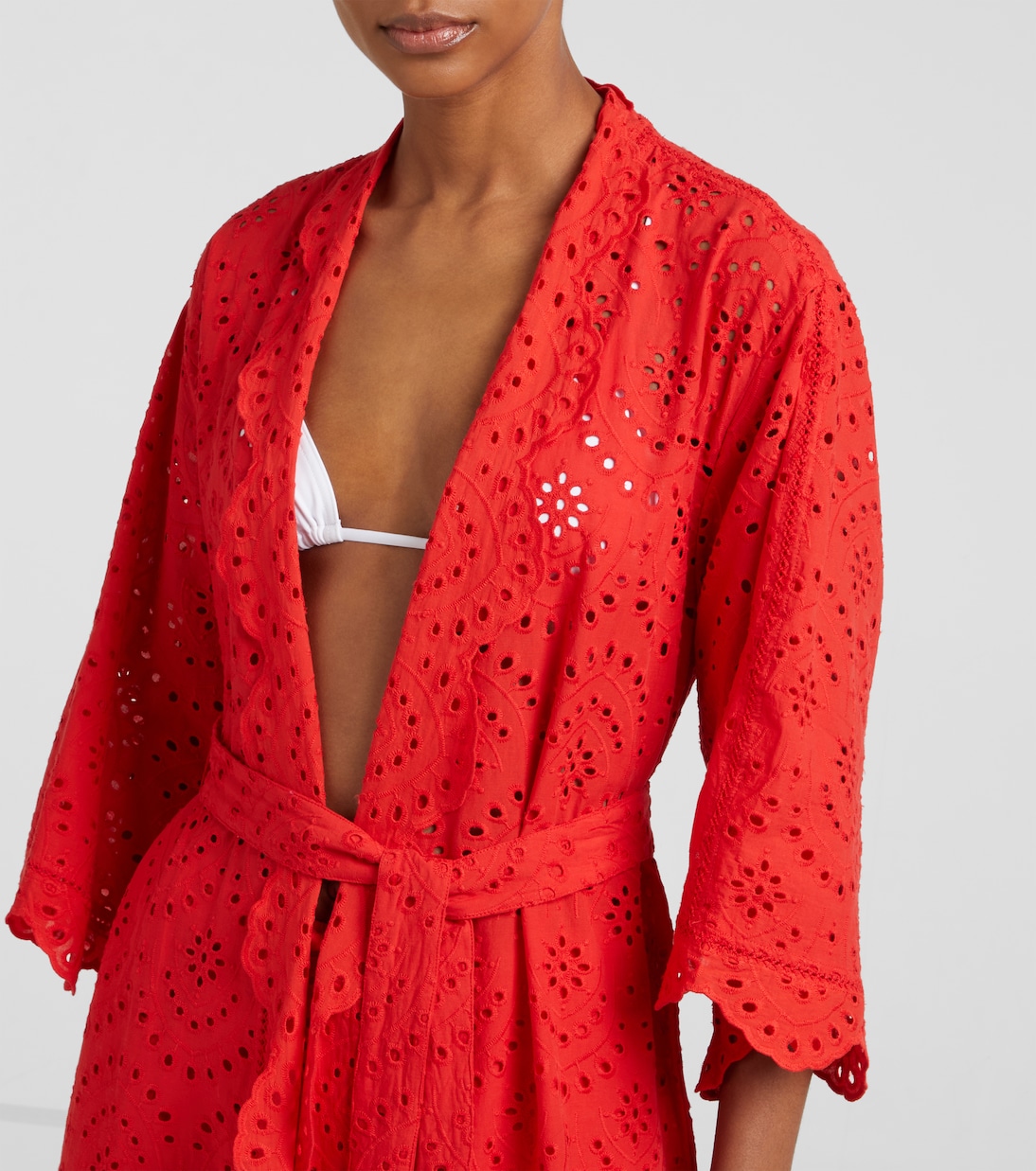 Aya cotton kaftan | Poupette St Barth