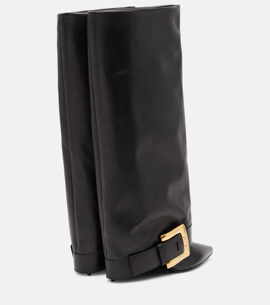 Anthem leather knee-high boots | Balmain
