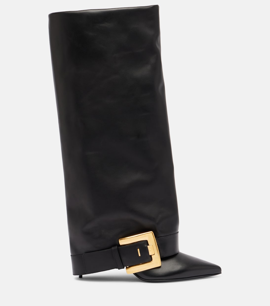 Anthem leather knee-high boots | Balmain