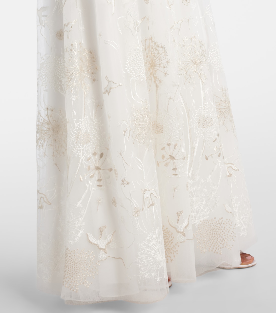 Bridal Bestickte Robe | Costarellos